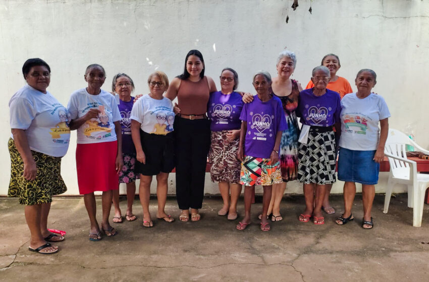  Dia de Atividades no CRAS de Cajazeiras com os idosos do Serviço de Convivência.